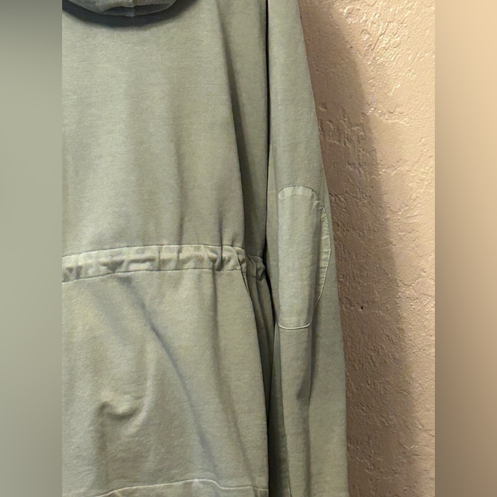 Talbots Light Green Utility Jacket with Hood - Picture 6 of 8
